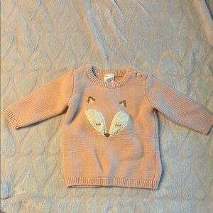 Adorable Fox Knit Sweater Set for Kids